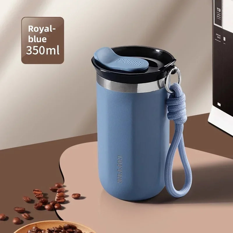 Thermal Mug 304 Stainless Steel Insulated Water Cup Business Office Portable Cold Coffee Cup Gift Cup Leakproof Travle Drinkware