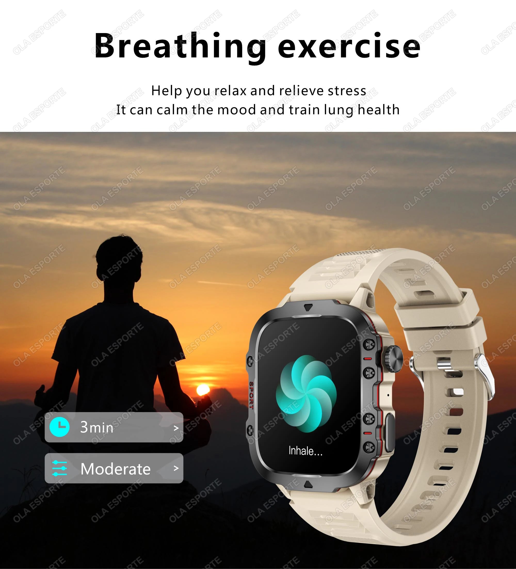 2025 New Military Smart Watch Men IP68 5ATM Outdoor Sports Fitness Tracker Health Monitoring 1.81Inch Bluetooth Calls Smartwatch