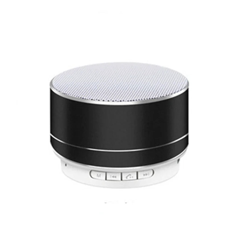 A10 Mini Bluetooth Speaker - Steel Cannon Bass, Stereo Sound, Portable for Outdoor/Gift