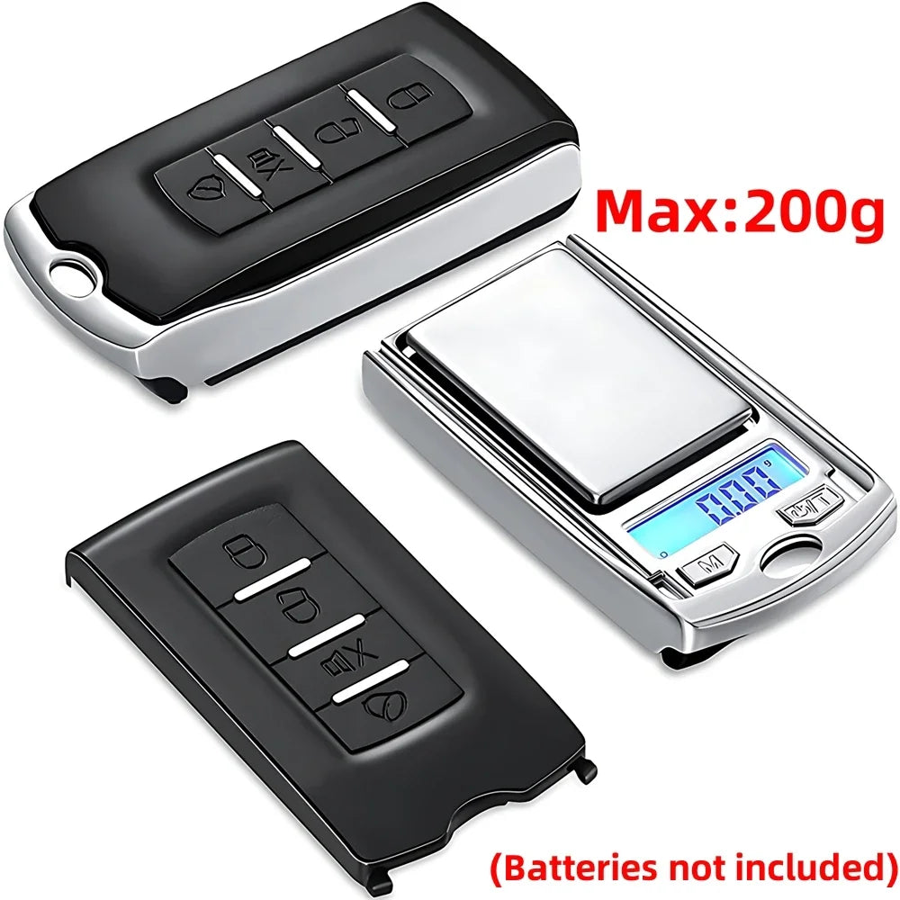 Portable Mini Digital Pocket Scales 200g 0.01g For Gold Sterling Jewelry Gram Balance Weight Electronic Scales 1PC
