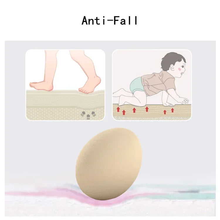 New Thick Playmat EPE Foam Crawling Carpet Baby Play Mat Blanket Children Rug for Kids Educational Toys Soft Activity Game Floor