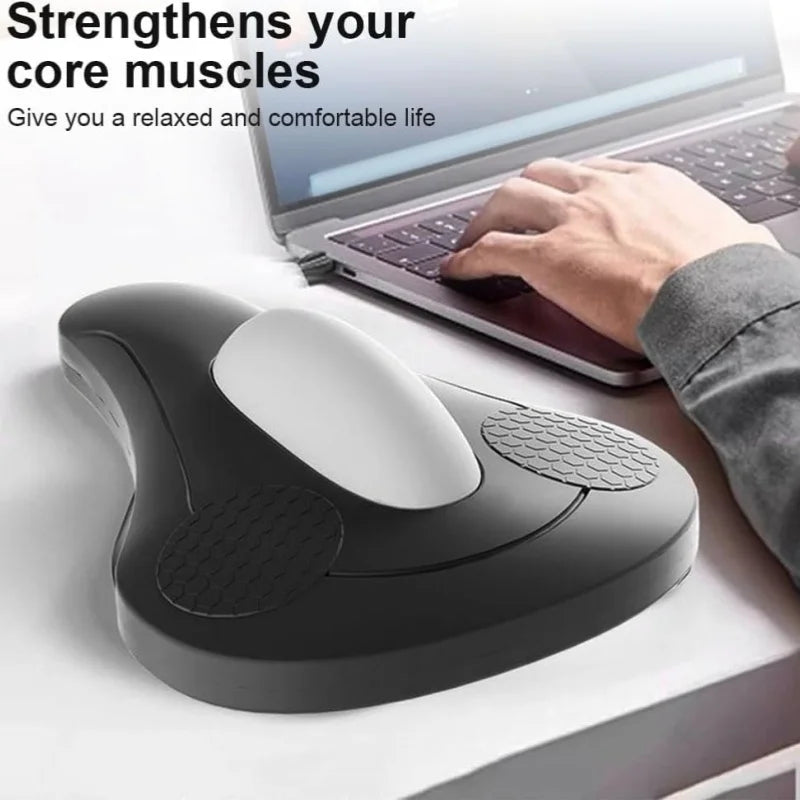 Wireless Pelvic Floor Muscle Sphincter Trainer USB Charging Postpartum Recovery Anal Lift Exerciser Massage Mat for Women Men