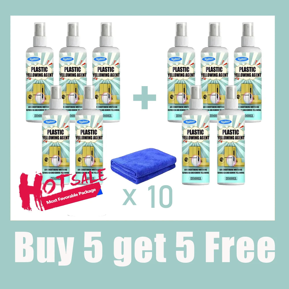 Plastic Remove Yellowing Cleaning Agent Air Conditioning Washing Machine Renovation Anti Oxidation Appliances Remove Yellow