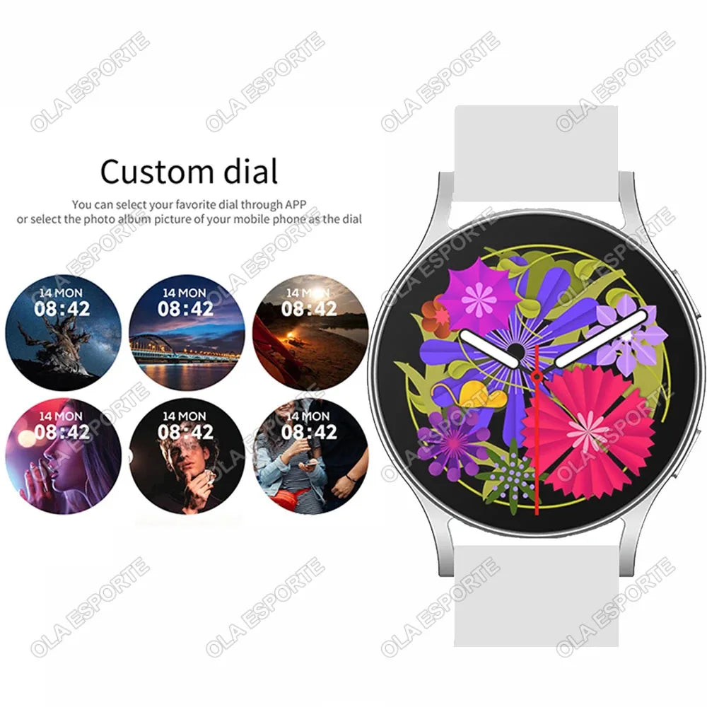 2025 New Women SmartWatch Bluetooth Call Lady Watches Sport Waterproof  Heart Rate  Sleep Smart Watch for  Women Present Gift