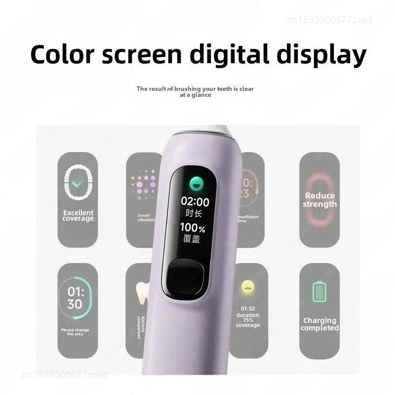 New Xiaomi Mijia Sonic Sweep Vibration Electric Toothbrush Pro Intelligent Tooth Surface Recognition Digital Display Reminder