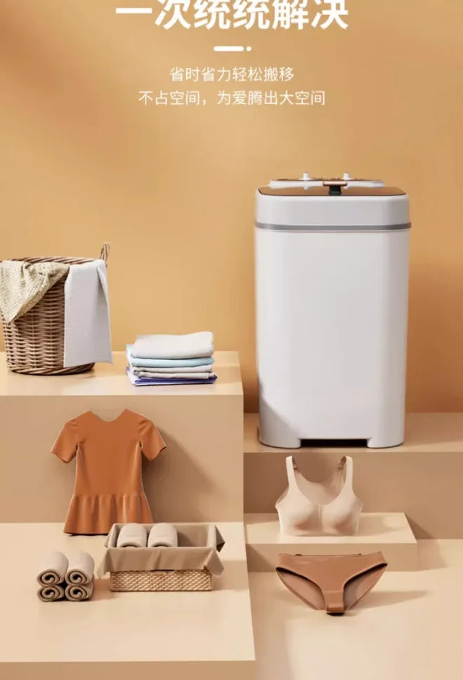 220V Yangzi Mini Washing Machine for Infant Underwear Socks Baby Clothes Cleaning AP