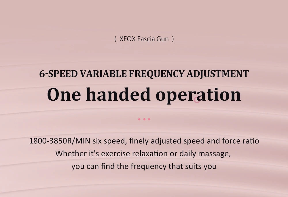 Fascia Massge Gun Vibration Deep Tissue Muscle Relaxation Massager Portable Fitness Device For Body Neck Arm Pain Relife