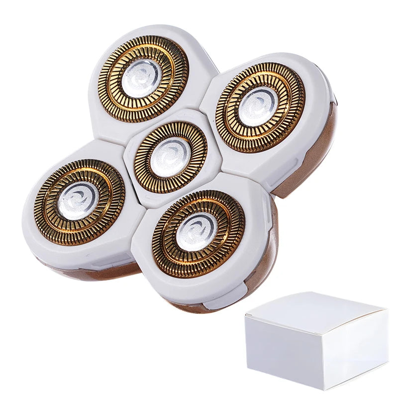 Replacement Electric Shaver Head Nose Trimmer Hair Clipper Facial Cleaning Brush Massage Head Spare 3/4/5 Cutter Floating Head