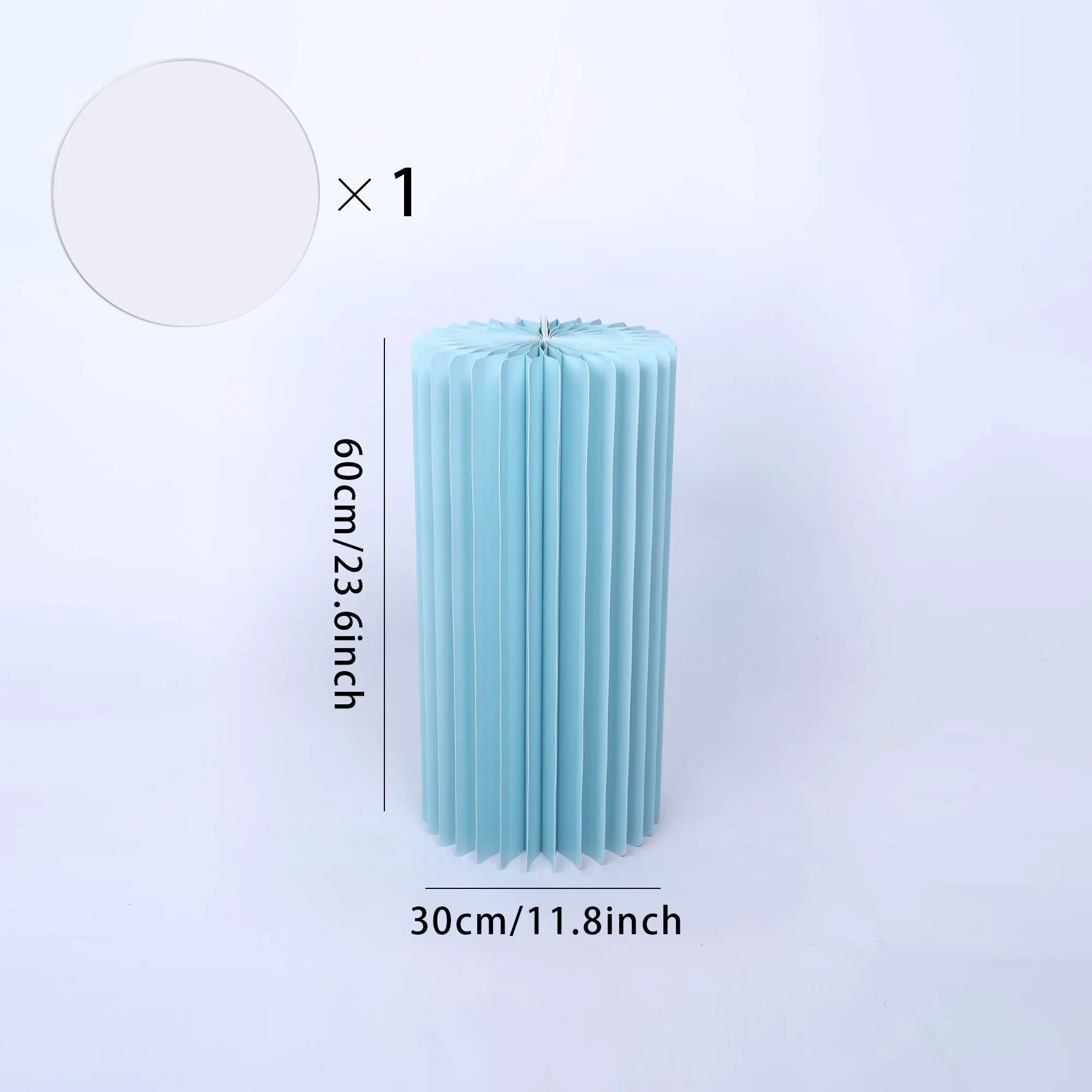 Buffet Risers Food Display Stand Round Table Cake Dessert Stand for Parties Foldable Paper Columns Display for Wedding Birthday