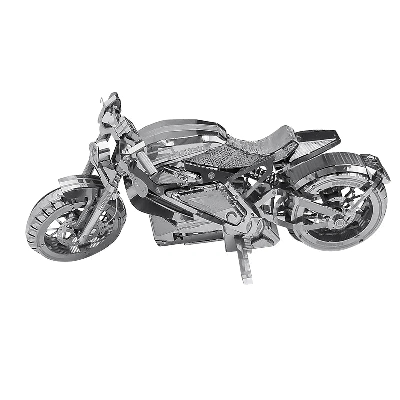 motorbike 3D Metal Puzzle DIY Model Making Kit Adult Toy Birthday Gift