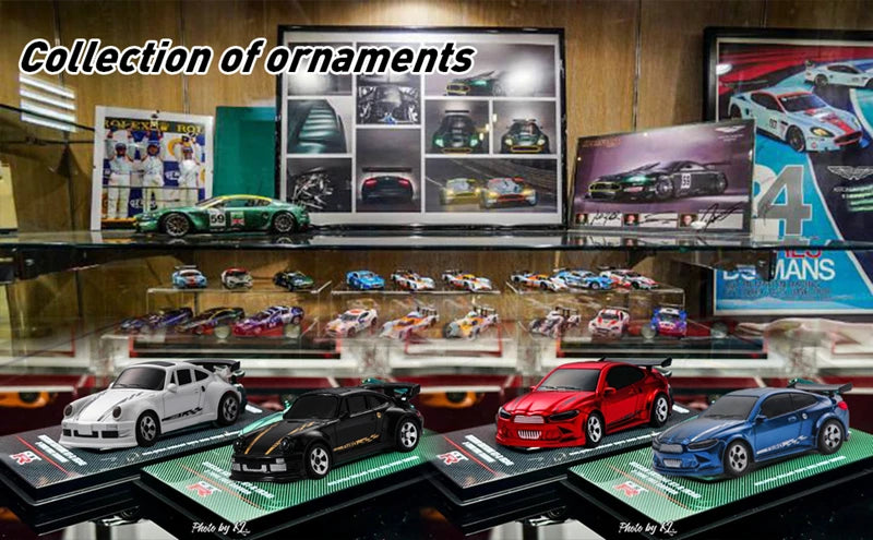 1/64 2.4G High speed Drift Rc Car 4WD Remote Control Car Four Wheel Drive Radio Controlled Mini RTR Racing Model Boy Toy Gift