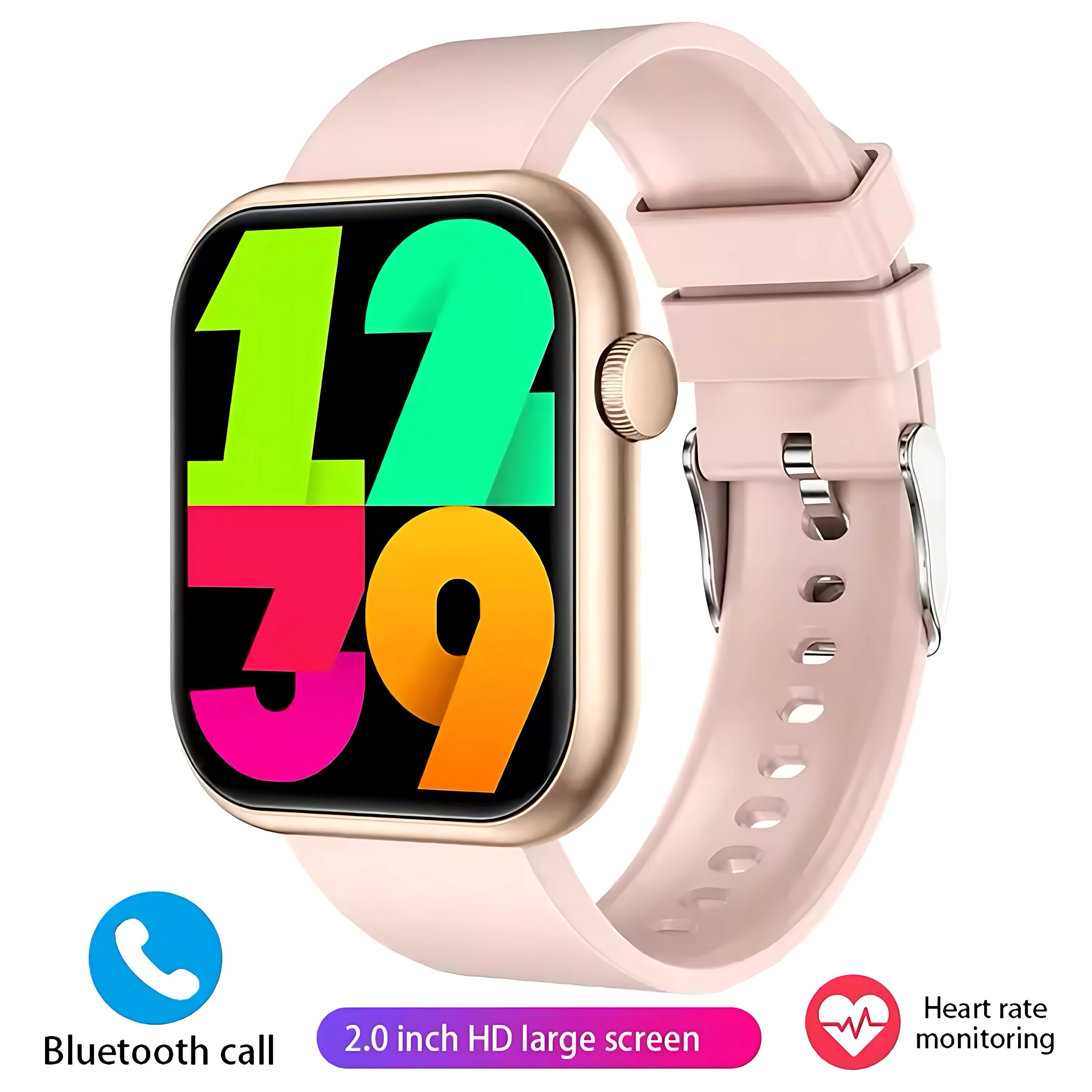 2025 New Watch 10 NFC Bluetooth Call Smart Watch Women Men Heart Rate Voice Assistant 100+Sports Ladies Smartwatch For Xioami