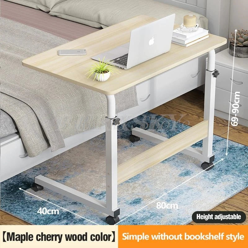 Simple Laptop Desk Lazy Bed Desk Learning Simple Small Table Learning Table Movable Bedside Adjustable Portable Laptop table