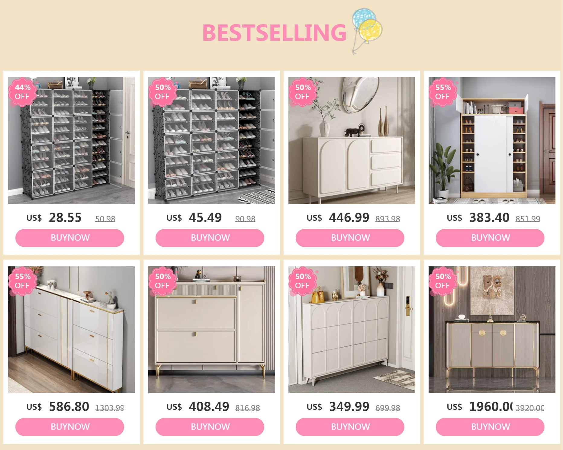 Mobile Side Bed Pink Nightstands Small Modern Modern Luxury Nightstands Space Saving Meuble De Rangement Storage Furnitures