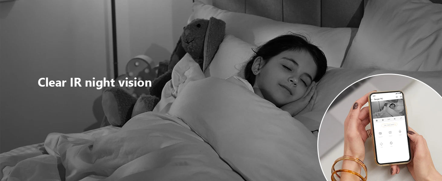 IMOU Indoor Wifi Camera Ranger RC 3MP 5MP One-touch Call Baby Montior Two Way Talk Security IP Camera Video Surveillance