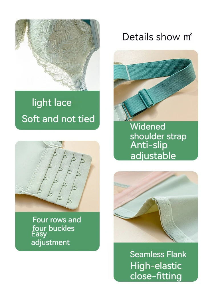 Thin Lace Maternity Breastfeeding Underwear For Women Comfortable Breathable Gathered Anti Sagging Bra For Pregnant Women