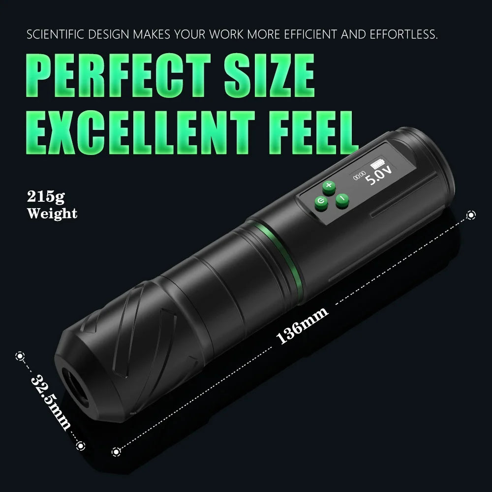 Tattoo Kit T-Rex Cordless Tattoo Machine Kit Permanent Makeup Tattoo Machine Kit Tattoo Pen Kit Beginner Tattoo Complete Kit