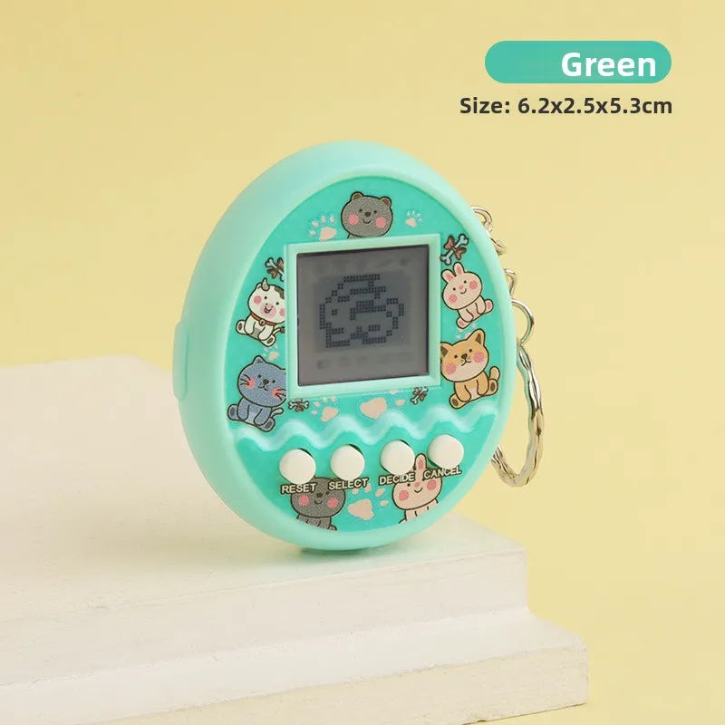 Electronic Pets Kids Game Toys Mini Handheld Game Console Virtual Tamagotchi For Kids Pixel Screen Game Machine Children's Toys