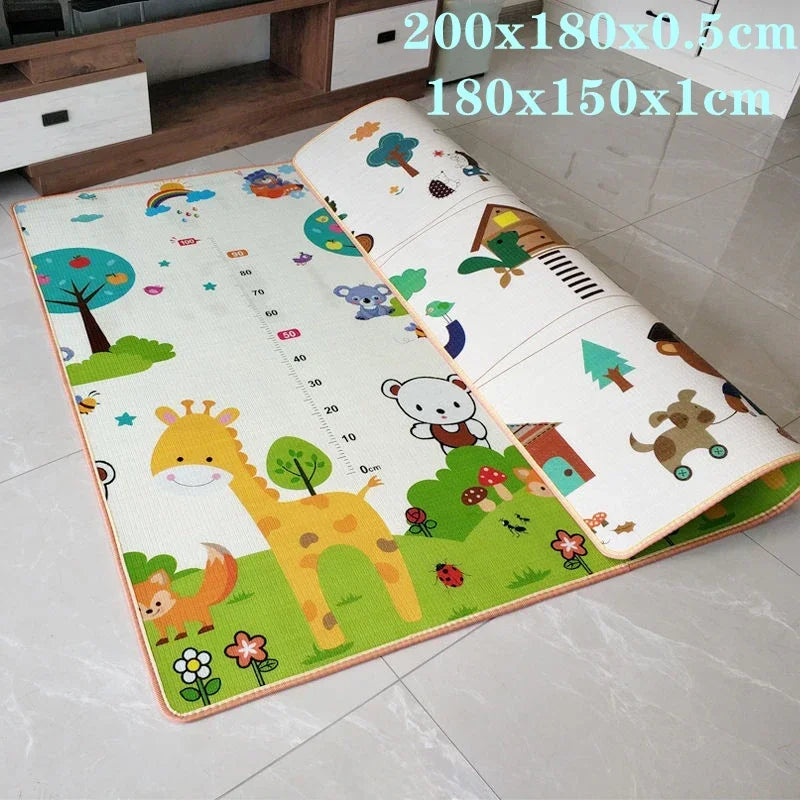 Baby Play Mat Activity Gym Kids Crawling Mats Carpet Baby Game Carpet for Children Rug Floor Newborns Toys 2 thickness options
