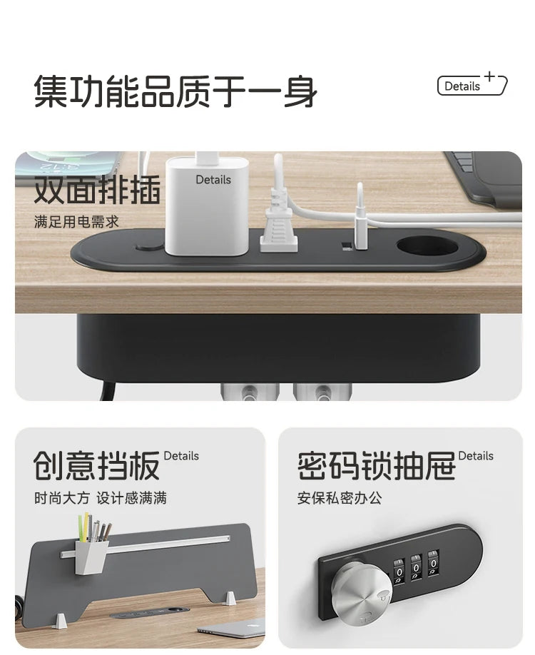 Gaming Desk Computer Table White Desk Small Side commercial Table Round Table Dining Vanity Desk Bed Tavolino Pieghevole