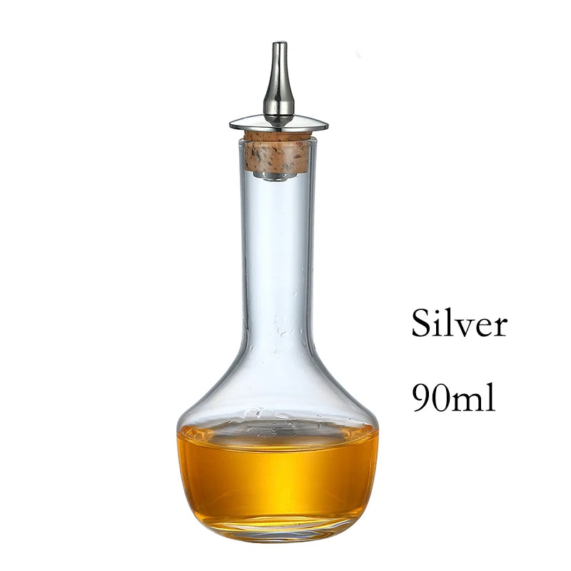 Vintage Cocktail Bitters Bottle with Dasher Top Professional Bar Accessory Bar Tool