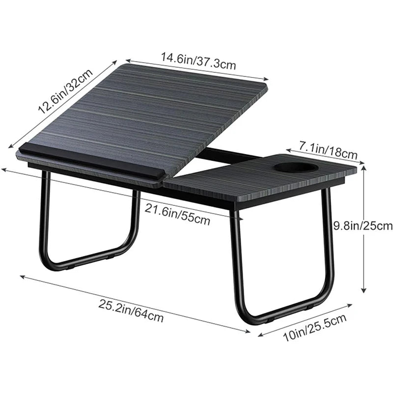 Computer Desk on the Bed Ajustable Small Table Home Learning Desk Room desks Bed table Dormitory Computer table Laptop Desk