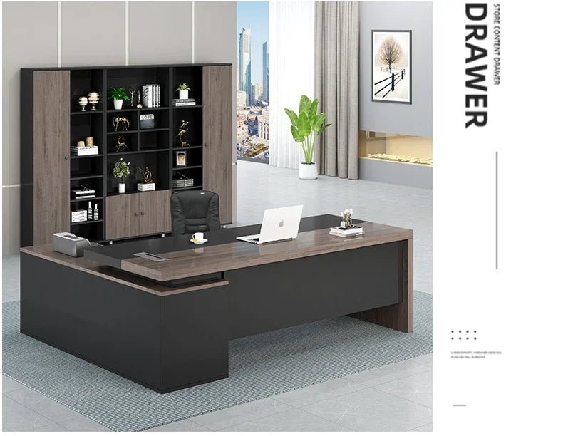 Commercial External Office Desk Minimalist Industrial Cheap Luxury Office Desk Indoor Station Mesa Escritorio Modern Furniture