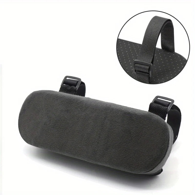 Memory Foam Armrest Pads for Office Chair Elbow Support Cushion for Arm Pressure Relief, Universal Fit Covers for Desk Chairs