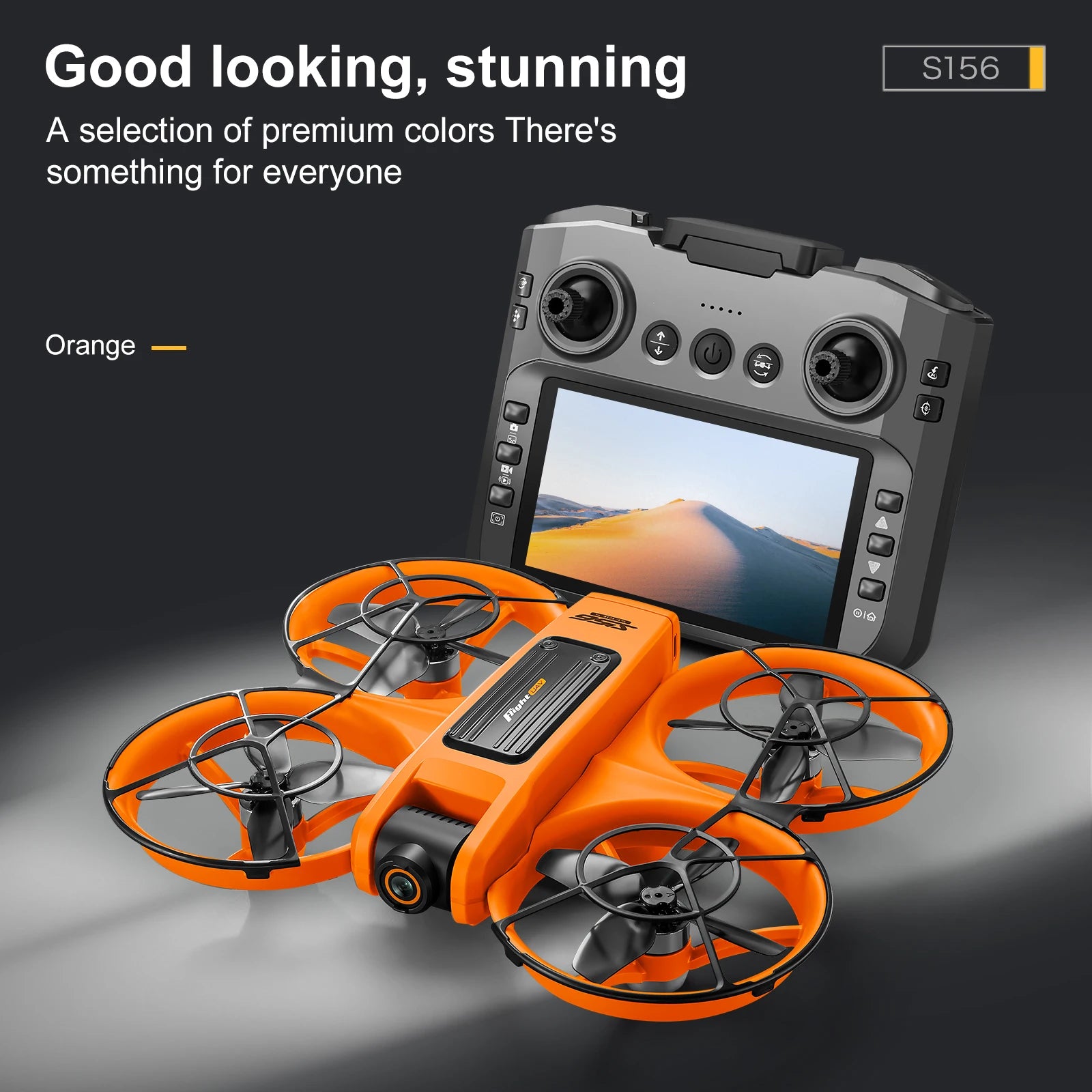 2025 S156 PRO Drone 8K HD Aerial Photography Dual-Camera Dron with Screen Omnidirectional Obstacle Avoidance Drone RC Toy Gift
