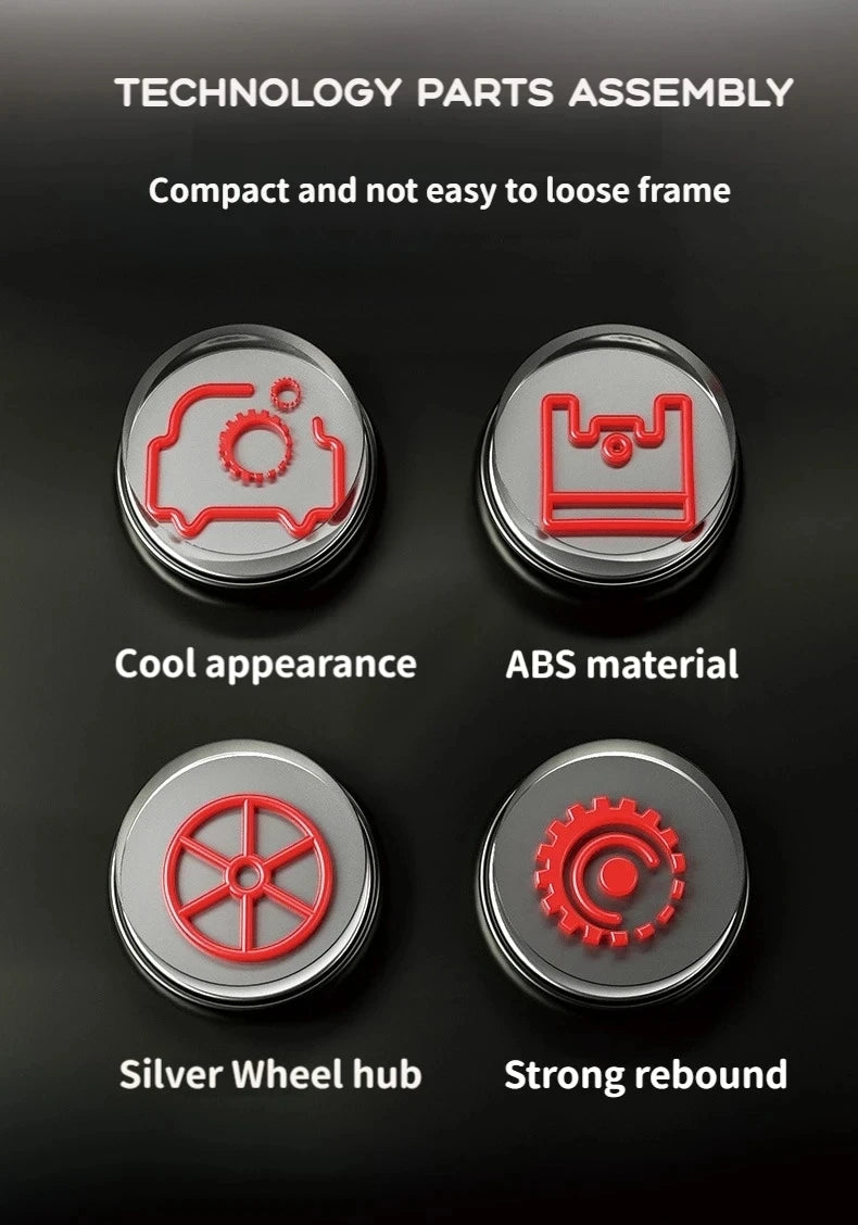 MOC Technical Red Car Building Blocks Set Creative Racing Model Kit DIY Creative Assembly Bricks Toys Birthday Christmas Gift