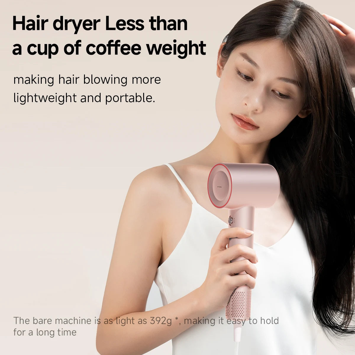 DOCO Hair Dryer High Speed 75m/s 200 million Negative Ions Hair Care 110000 Rpm Professional Lightweight Home Travel Gift