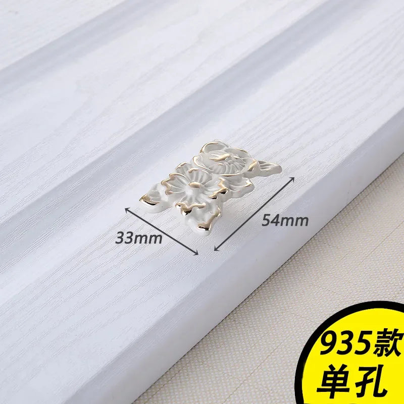 YM White Dressers Handle Kitchen Item Drawer Closet Wardrobe Gold Handle Cabinet Storage Door Cabinet Invisible Door Pulls Konb