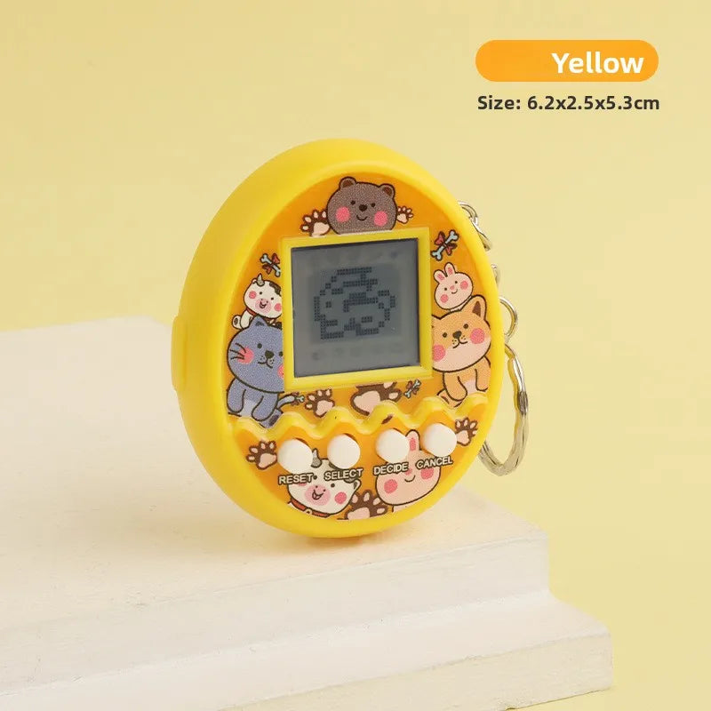 Electronic Pets Kids Game Toys Mini Handheld Game Console Virtual Tamagotchi For Kids Pixel Screen Game Machine Children's Toys