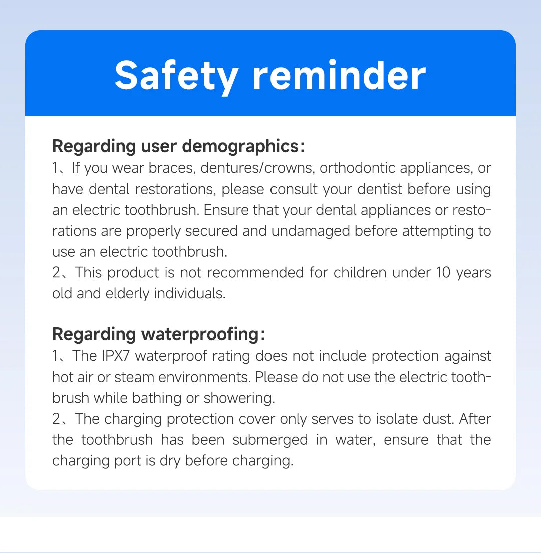 DOCO Sonic Electric Toothbrush 3-gear vibration Mode Smart Whitening Oral Clean Tooth Brush Personal care appliances