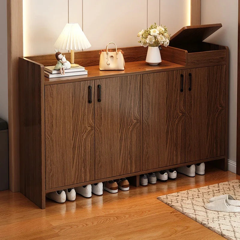 Entrance Hall Organizer Shoe Cabinet Storage Mobile Living Room Shoe Shelf Shelves Space Saving Archivadores Home Furniture