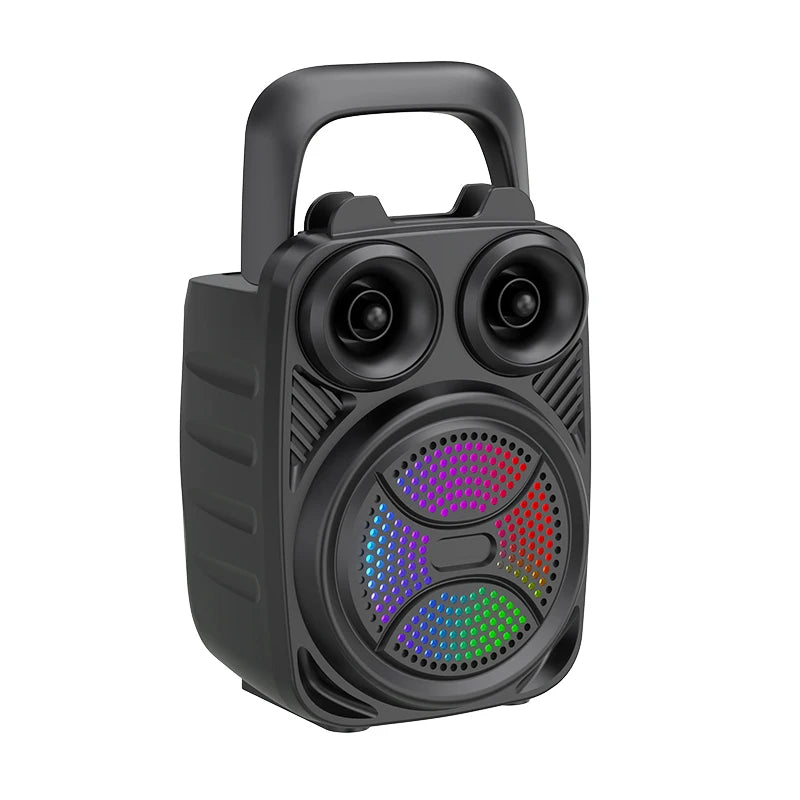 500mAh Bluetooth speaker Sound box high power bluetooth speakers TF Udisk karaoke handheld sound subwoofers for dancing