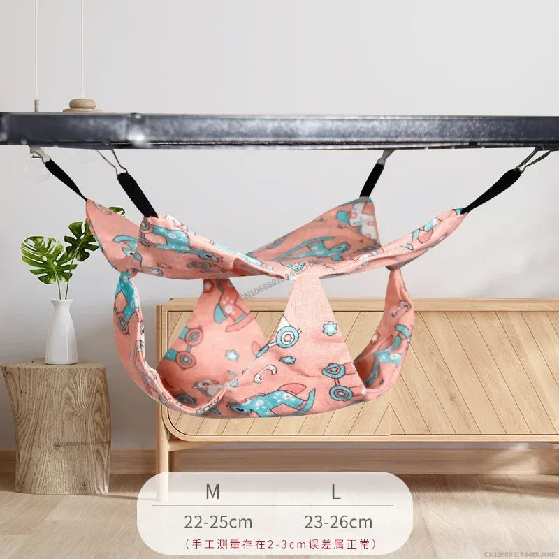 Warm Plush Hamster Hammock Small Animal Double-layer Thicken Sleeping Bag Nest Pets Rat Squirrel Hanging Cage House