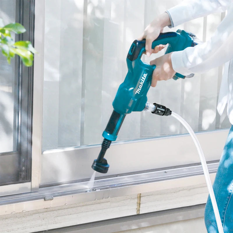 Makita 18V Rechargeable Cleaning Machine DHW180 Wireless Lithium Battery Outdoor Household Water Gun Handheld Car Wash Tool🚗
