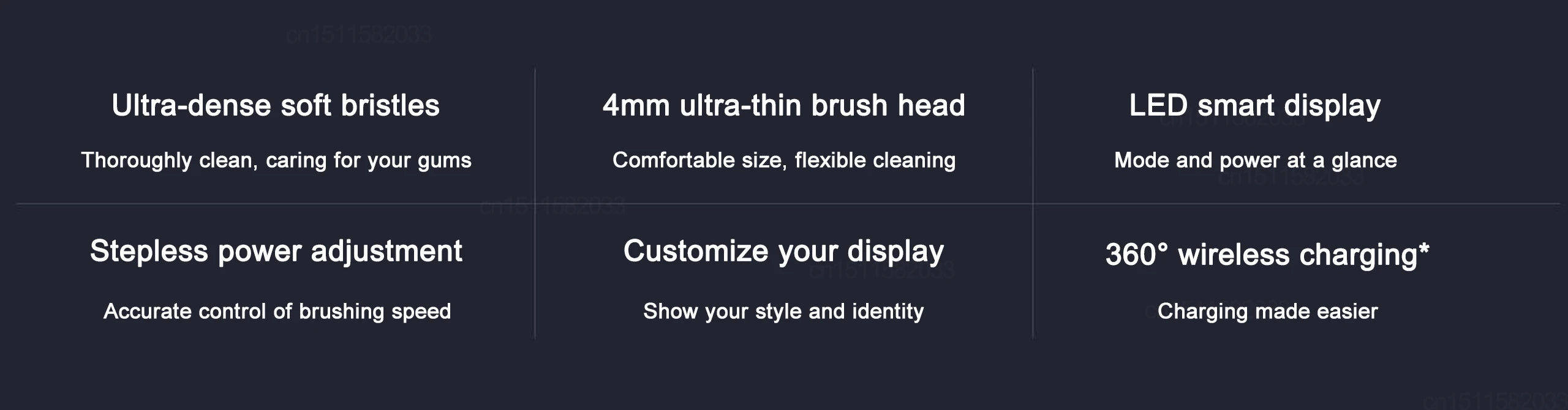 XIAOMI MIJIA T700 Sonic Electric Toothbrush Ultrasonic Vibration Teeth Whitening Oral Clean Brush Smart APP Electric Tooth Brush