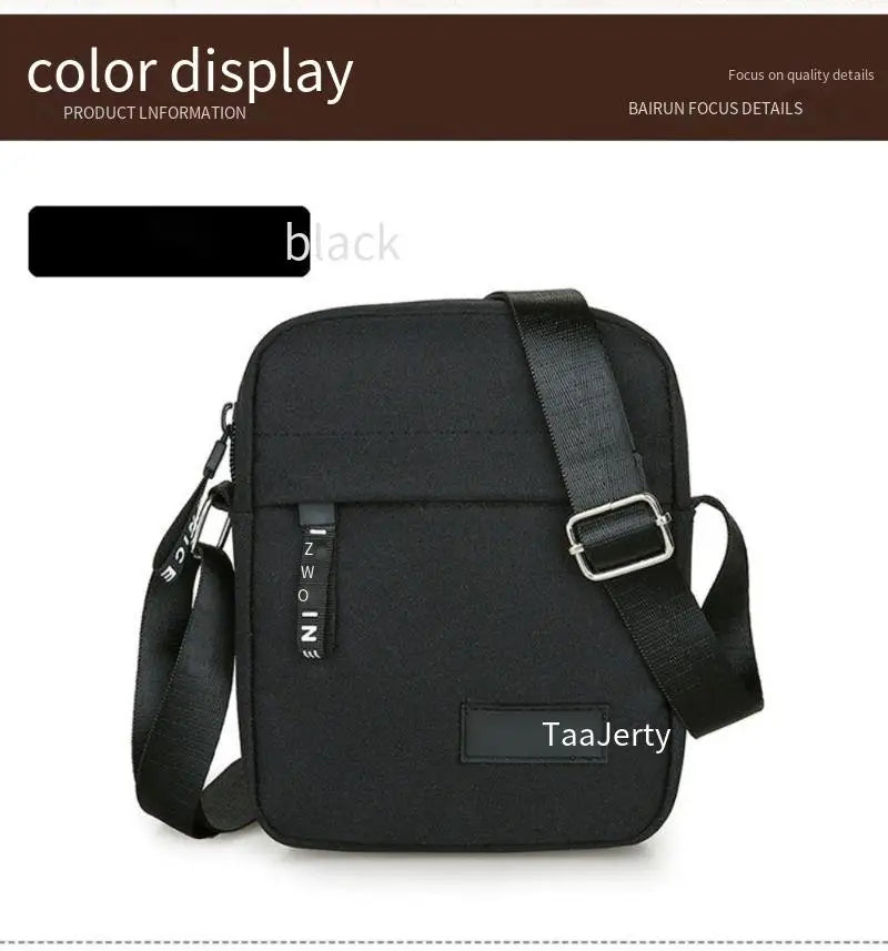 New men's crossbody bag, small crossbody bag, crossbody backpack, casual wallet, multi-functional business bag