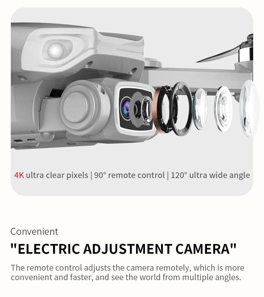 L900 Pro GPS Drone 4K Professional HD Dual Camera 5G Wifi Photography Brushless Foldable Quadcopter RC Distance 1.2KM Drones Toy