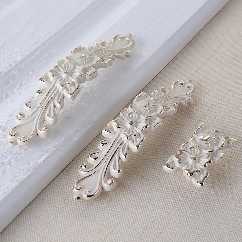 YM White Dressers Handle Kitchen Item Drawer Closet Wardrobe Gold Handle Cabinet Storage Door Cabinet Invisible Door Pulls Konb