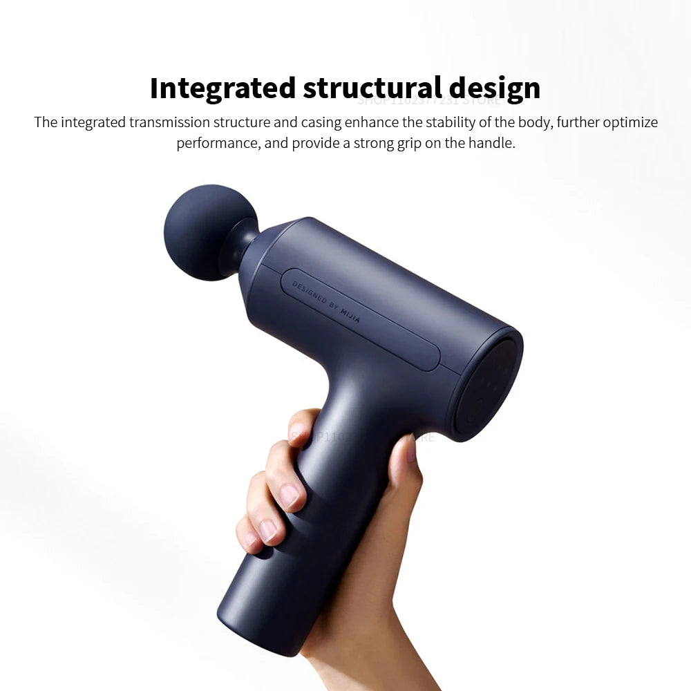 Xiaomi Mijia Fascia Gun 3 Strength Feedback 10mm Deep Relaxation 25kg Thrust 3 Gear Memory 2450mAh Sports Specific Massage Gun