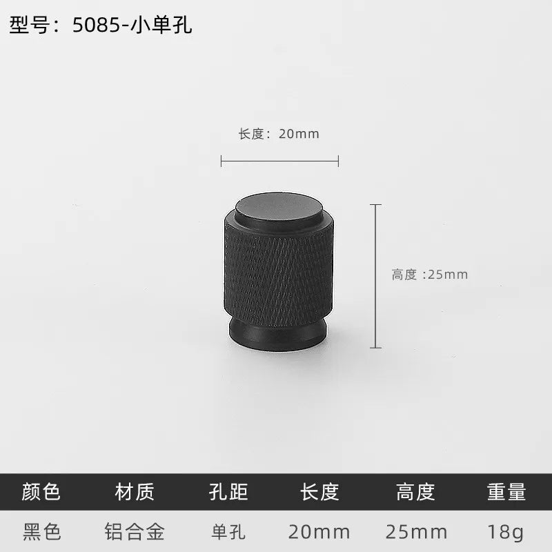 Black Gold Knurled Kitchen Cupboard Cabinet Storage Handles Closet T Bar Wardrobe Door Pulls Door Knobs Home Furniture Handles