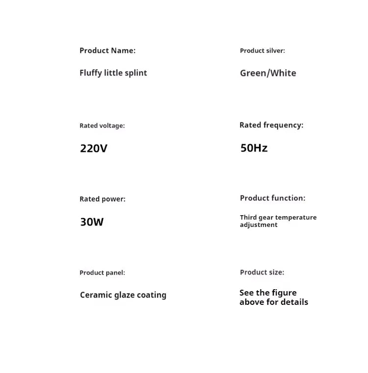 J1 Electric Hair Iron Quick Heating Curling Iron For Wavy Hairstyle Iron Hair Styling Curler Straightener For Home School Travel