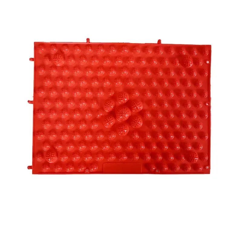 Reflexology Foot Massage Pad Cushion Pillow Yoga Spike Mat Anti-stress Blood Circulation Plate Mat Massager Toe Pressure Plate