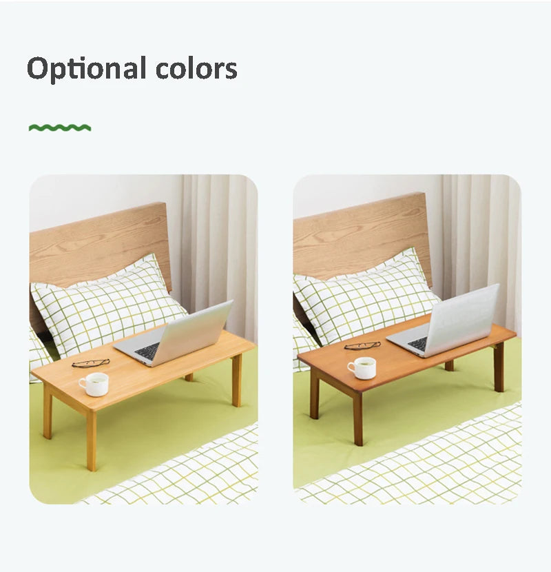 Foldable Laptop Desk Living Room Dining Apartment Tea Table Simple Modern Table Minimalist Baboo Coffee Table