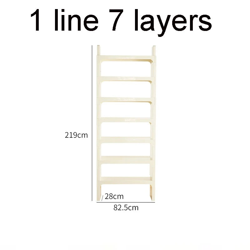 Module Modular DIY Furniture Storage Shelf Bookrack Bookshelf Bookcase Plastic ABS Customized Size Cabinet Multi-function