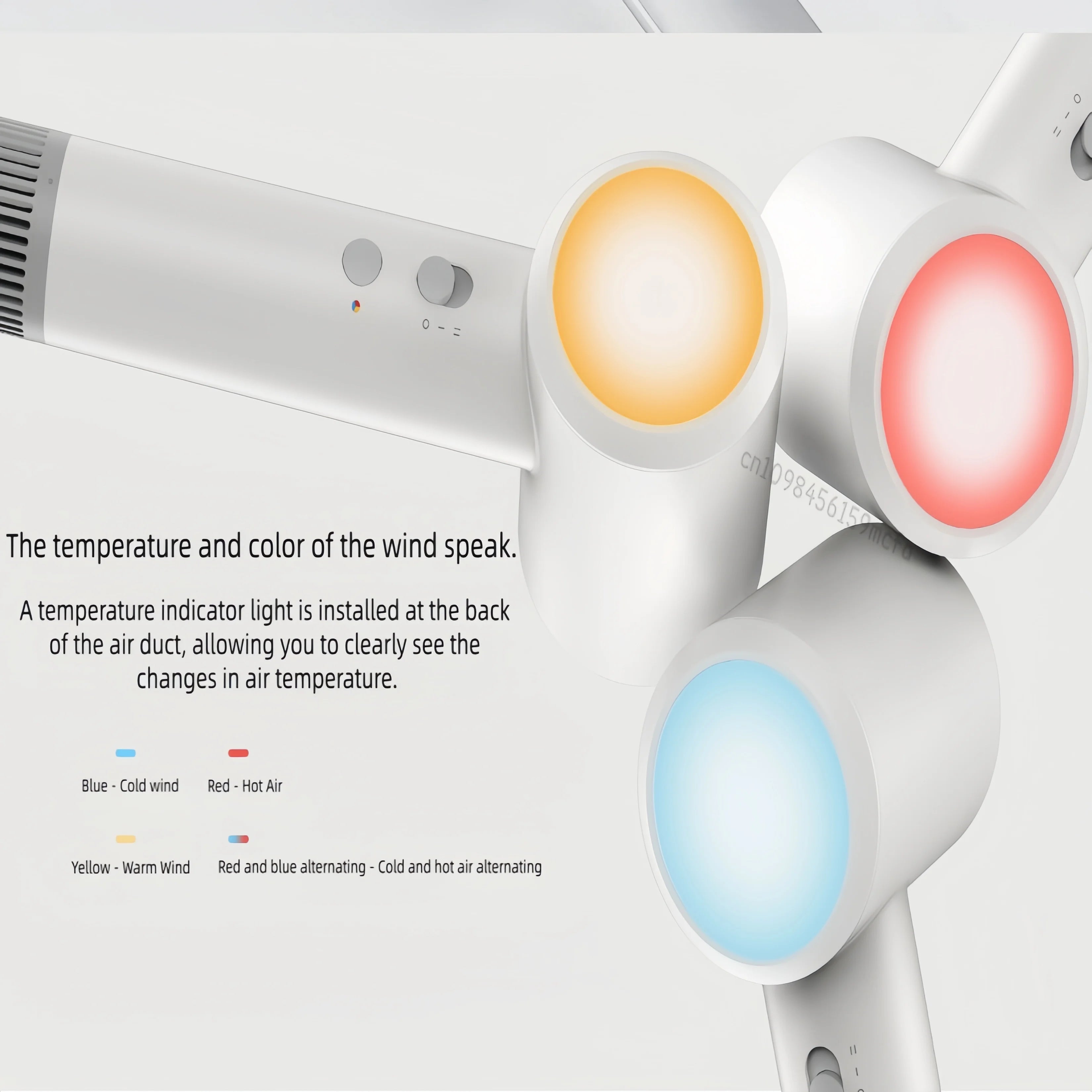 XIAOMI MIJIA H501 SE High Speed Hair Dryer 62m/s Wind Speed Negative Ion Hair Care 110,000 Rpm Professional Dry 220V CN Version