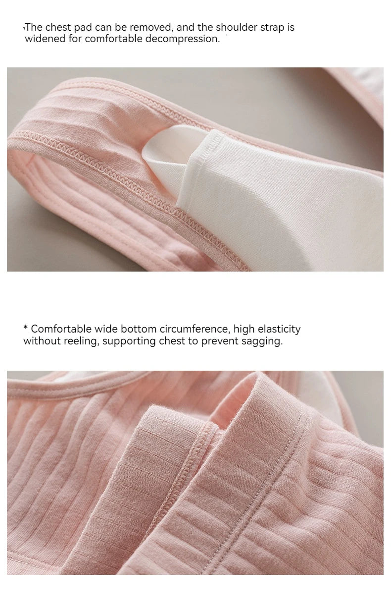 New Cotton Maternity Nursing Bras Pregnant Breastfeeding Pregnancy Women Underwear Breast Feeding Bra Soutien Gorge Allaitement